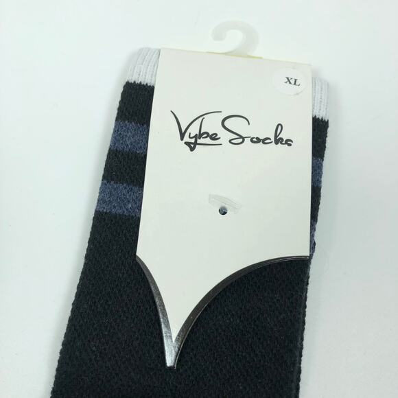 Lot 6 Pairs Kids Youth Boys Socks Size XL / Shoe Size 5 - 6 Crew Athletic Vybe - Picture 3 of 4